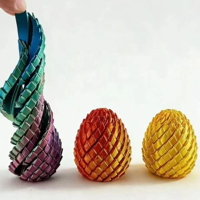 3D Printing Table - The new 3D printed spiral dragon