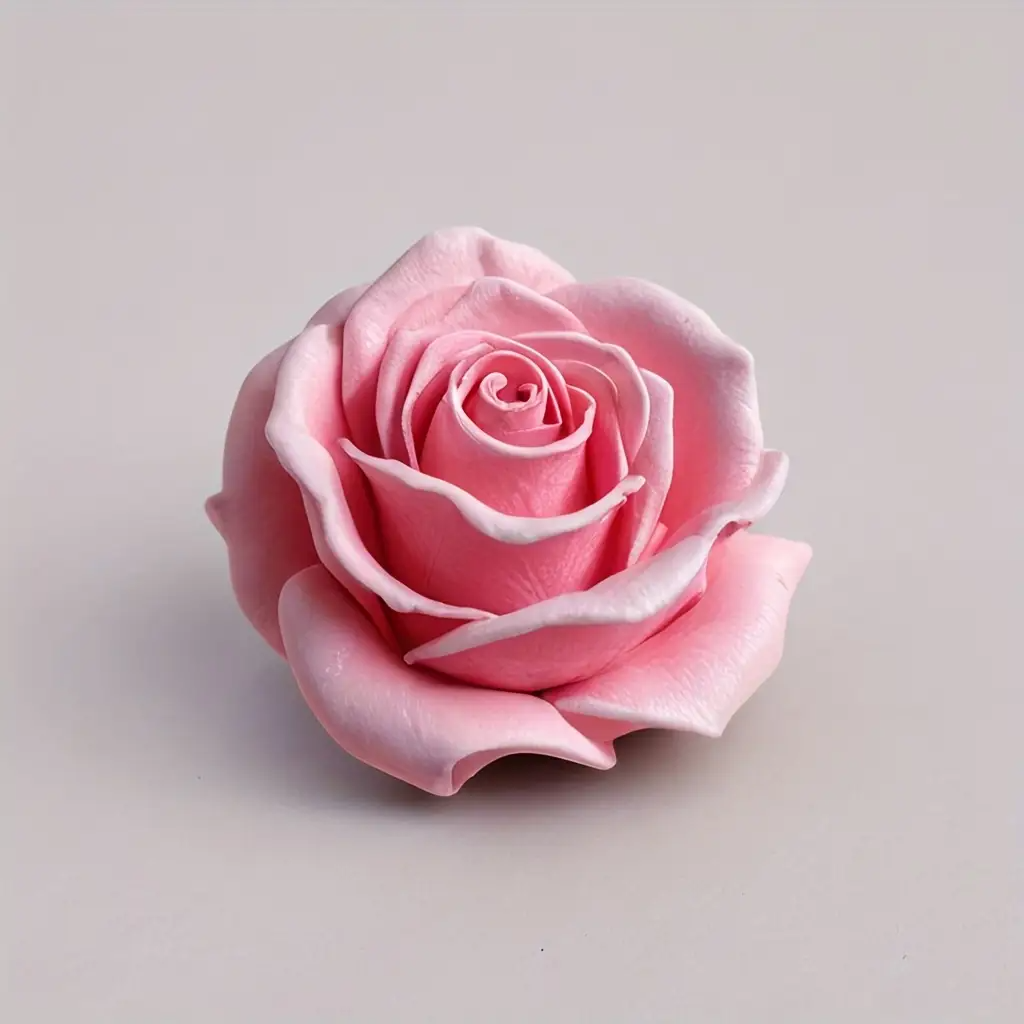 3D Printing Epoxy Resin - 1 Rose Silicone Candle Mold -