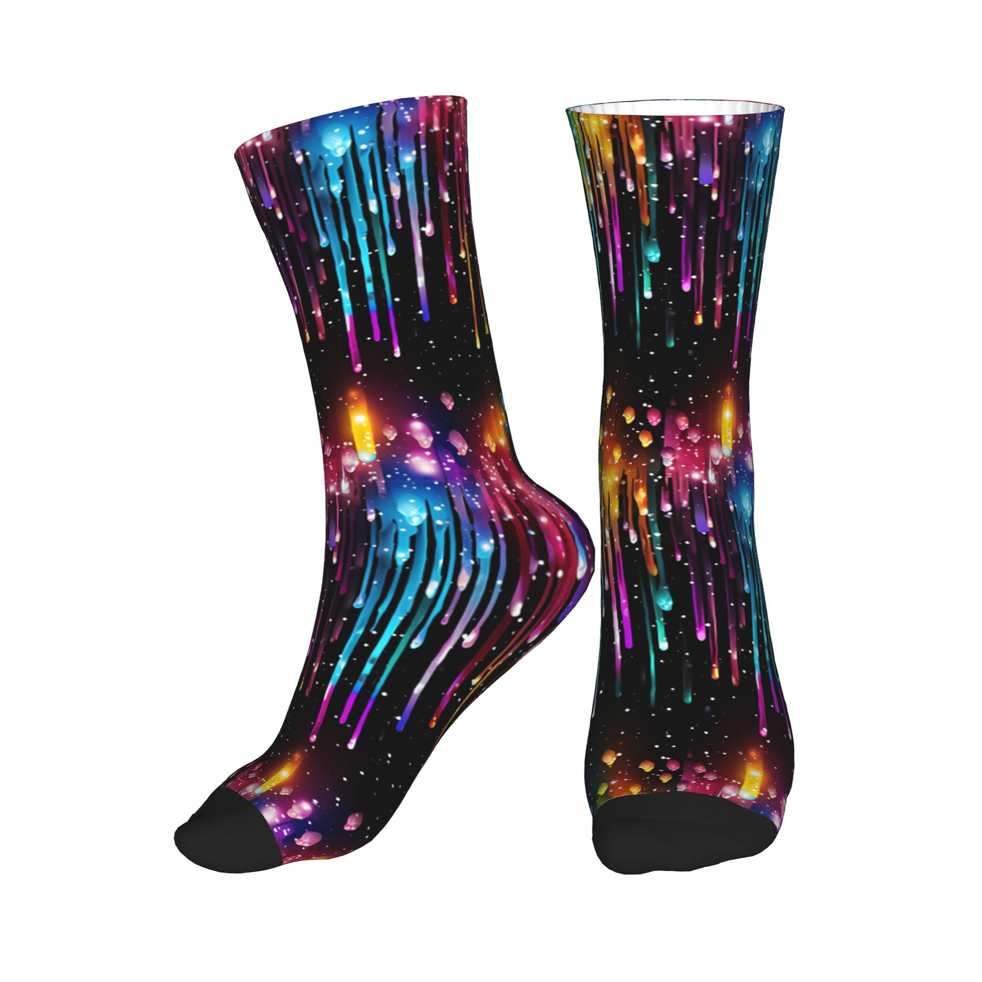 3D Printing Youtube - Cute Men's Dripping Rainbow Liquid Pattern