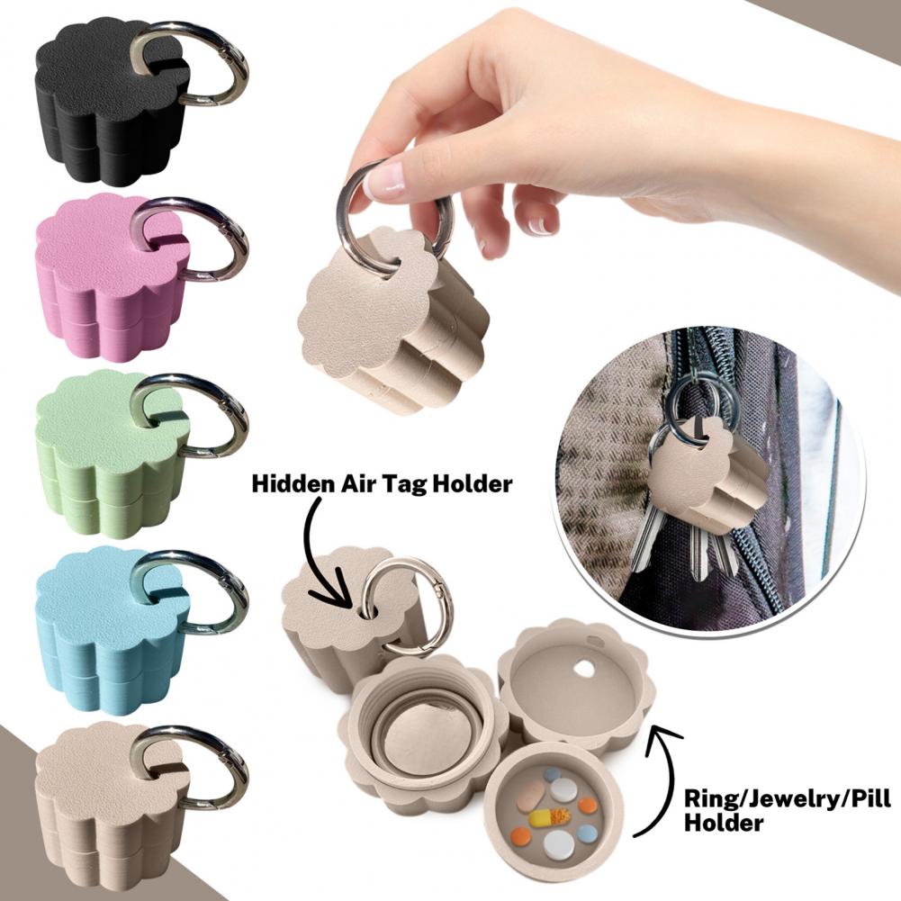 Enclosure 3D Printing - Keychain Pill Box Waterproof Compact Mini
