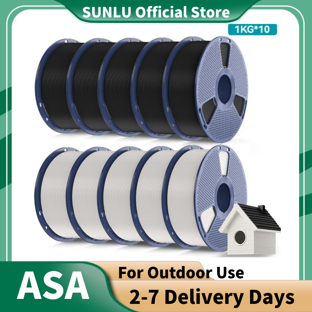 Asa Filament Outdoor - SUNLU 10KG ASA 1.75mm 3D Printer