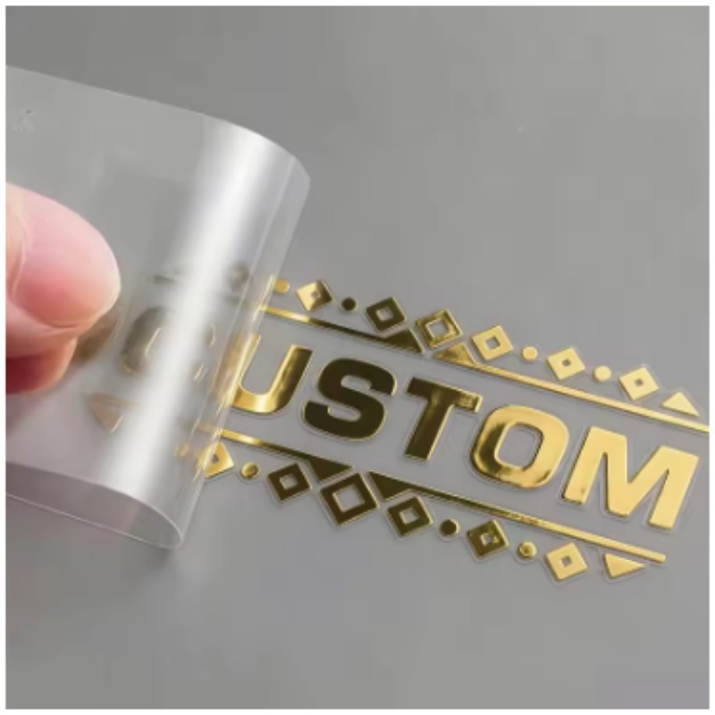 Custom 3D Gold Transfer Sticke - 3D Printing Logo recensie en prijs