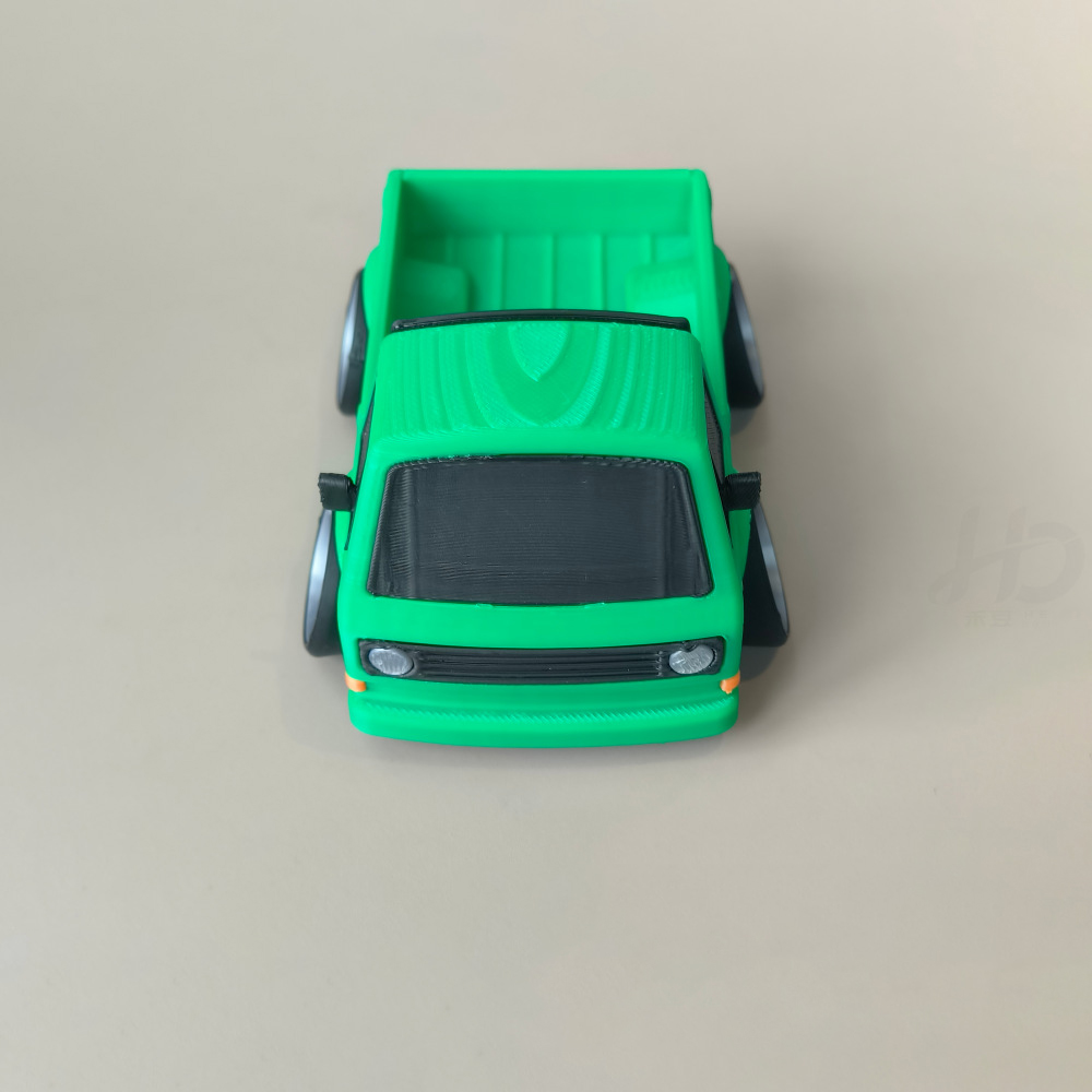 Retro T3 Pickup Truck 3D Print - 3D Printing Diecast Cars recensie en prijs