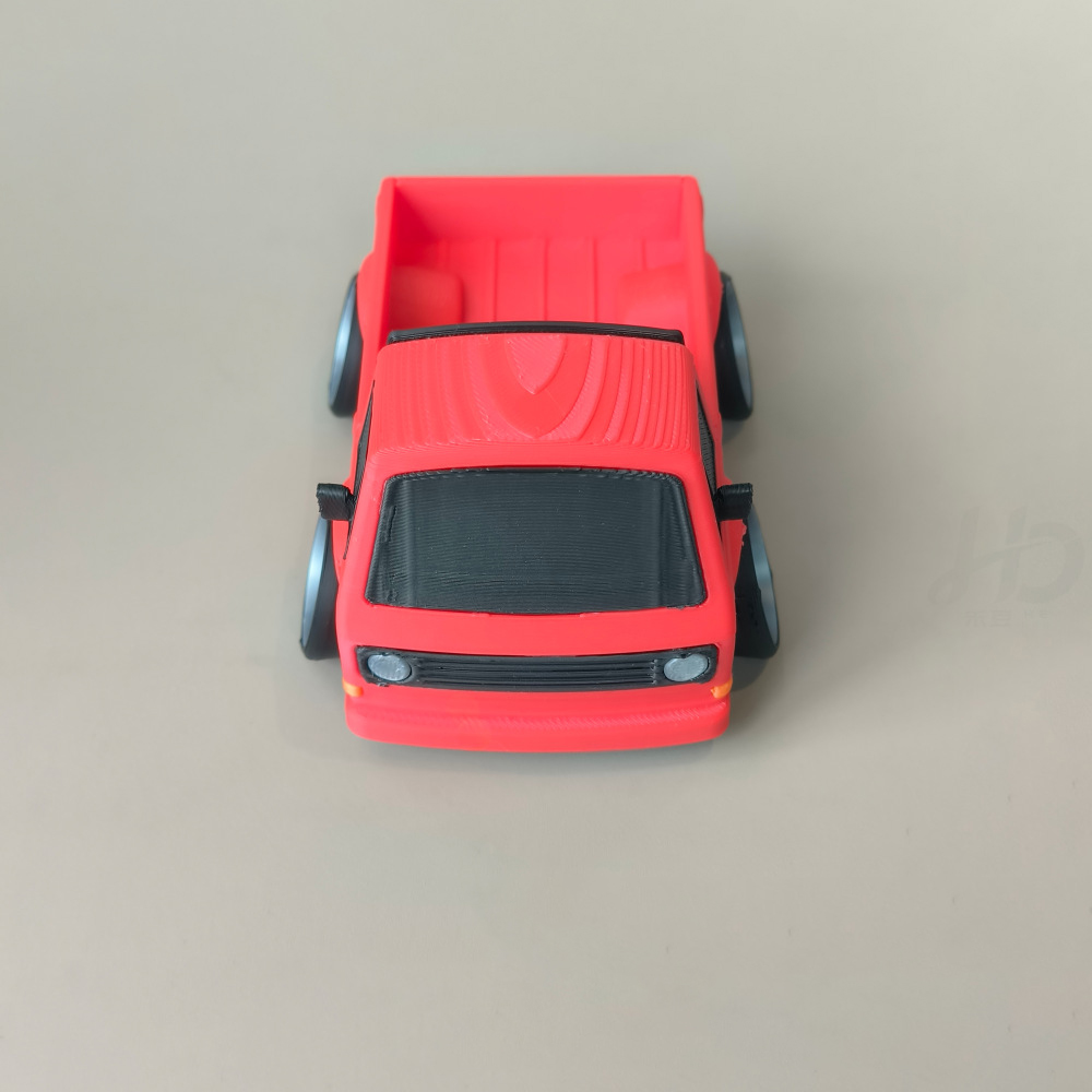 Retro T3 Pickup Truck 3D Print - 3D Printing Diecast Cars recensie en prijs