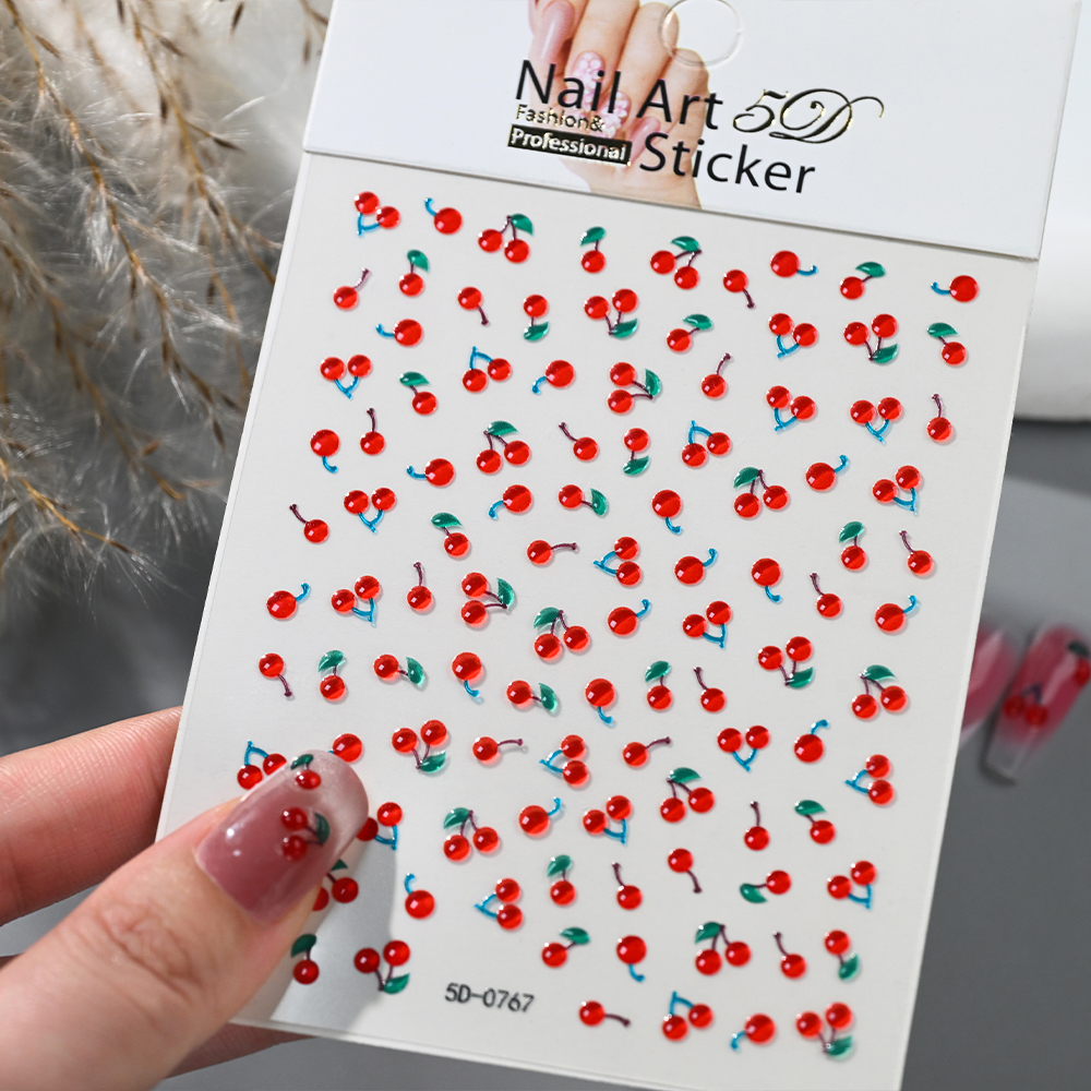 1/2Pcs 5D Cute Red Crystal Che - 3D Printing Epoxy Resin recensie en prijs