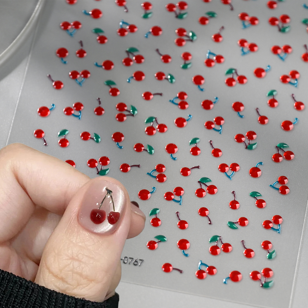 1/2Pcs 5D Cute Red Crystal Che - 3D Printing Epoxy Resin recensie en prijs
