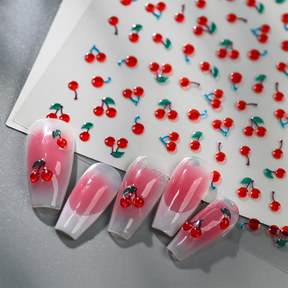 1/2Pcs 5D Cute Red Crystal Che - 3D Printing Epoxy Resin recensie en prijs