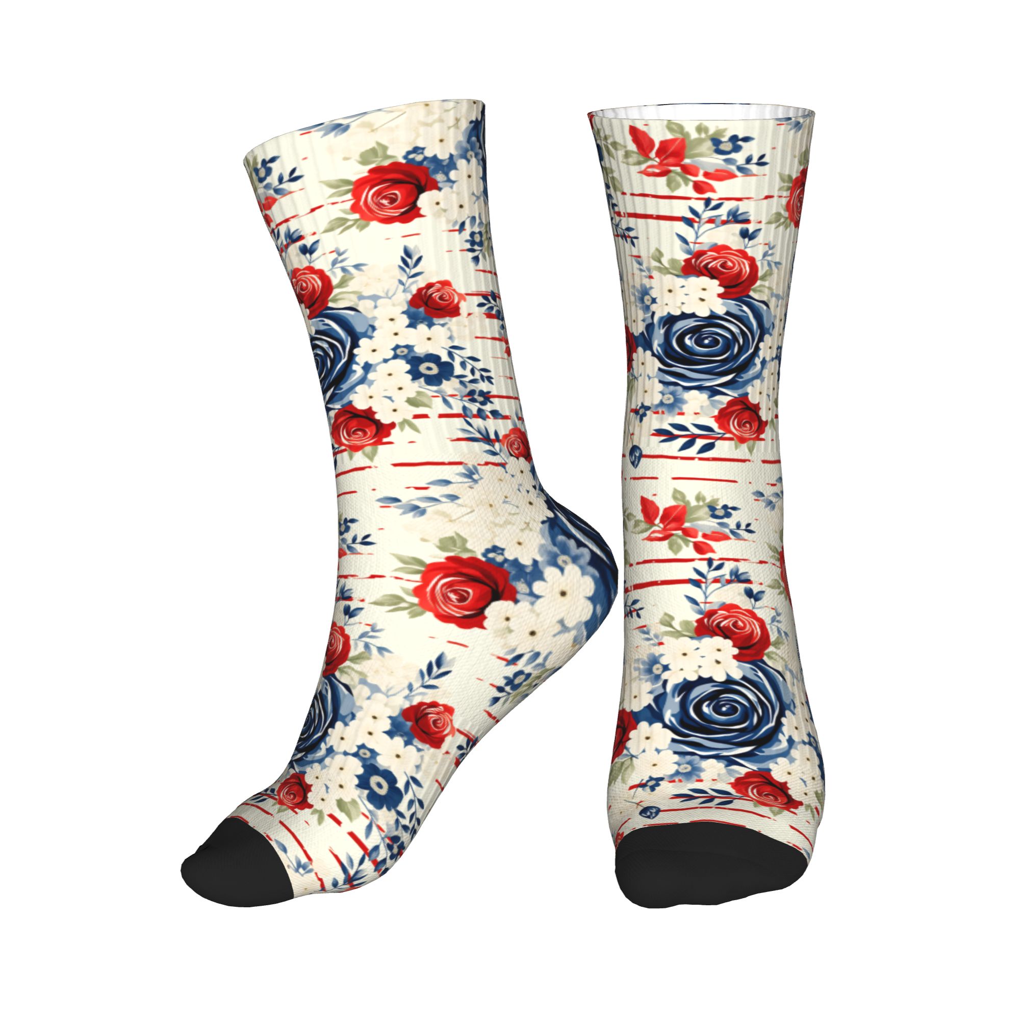 Fashion Patriotic Rose Floral  - 3D Printing Youtube recensie en prijs