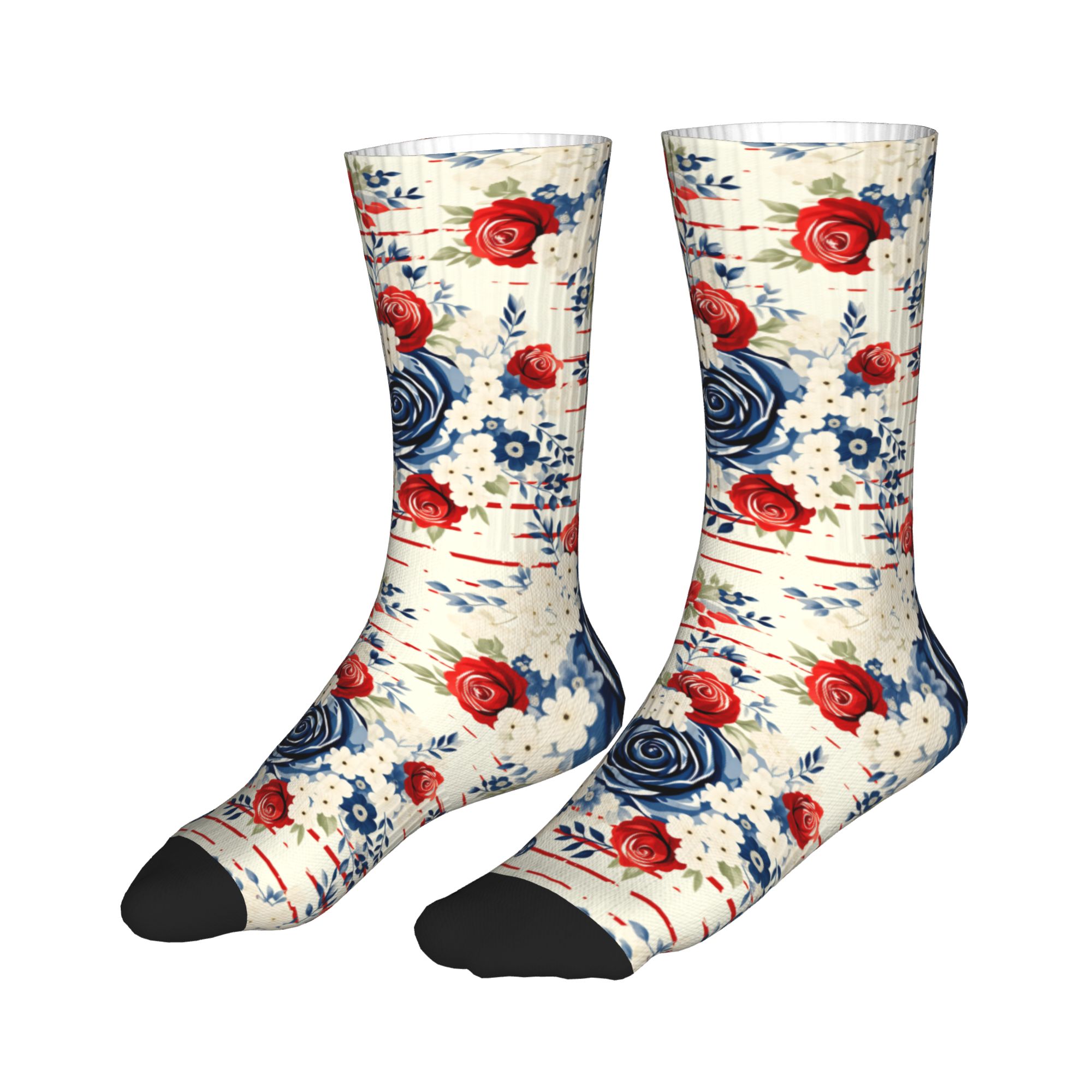 Fashion Patriotic Rose Floral  - 3D Printing Youtube recensie en prijs