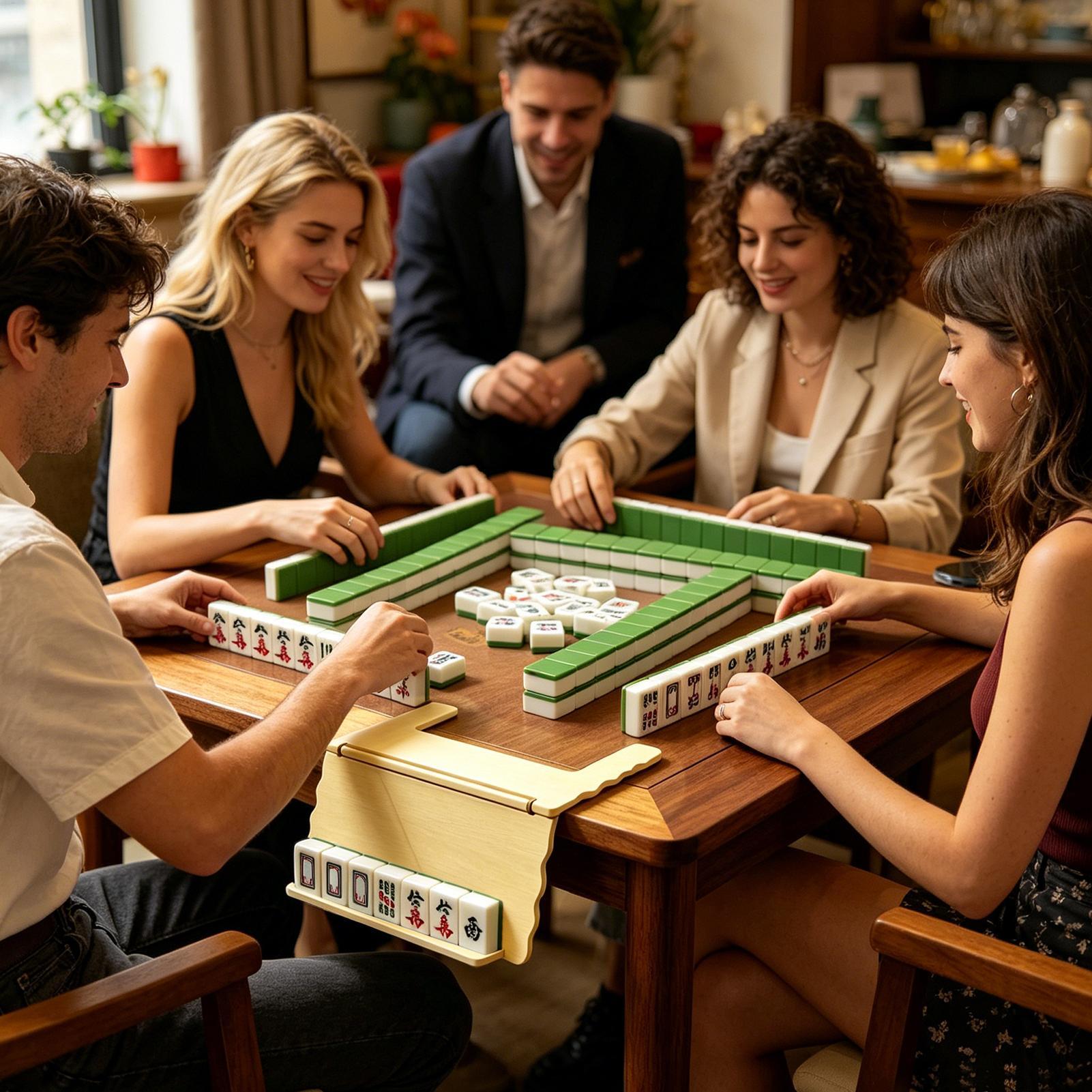 Mahjong Card Holder For Table  - 3D Printing Table recensie en prijs