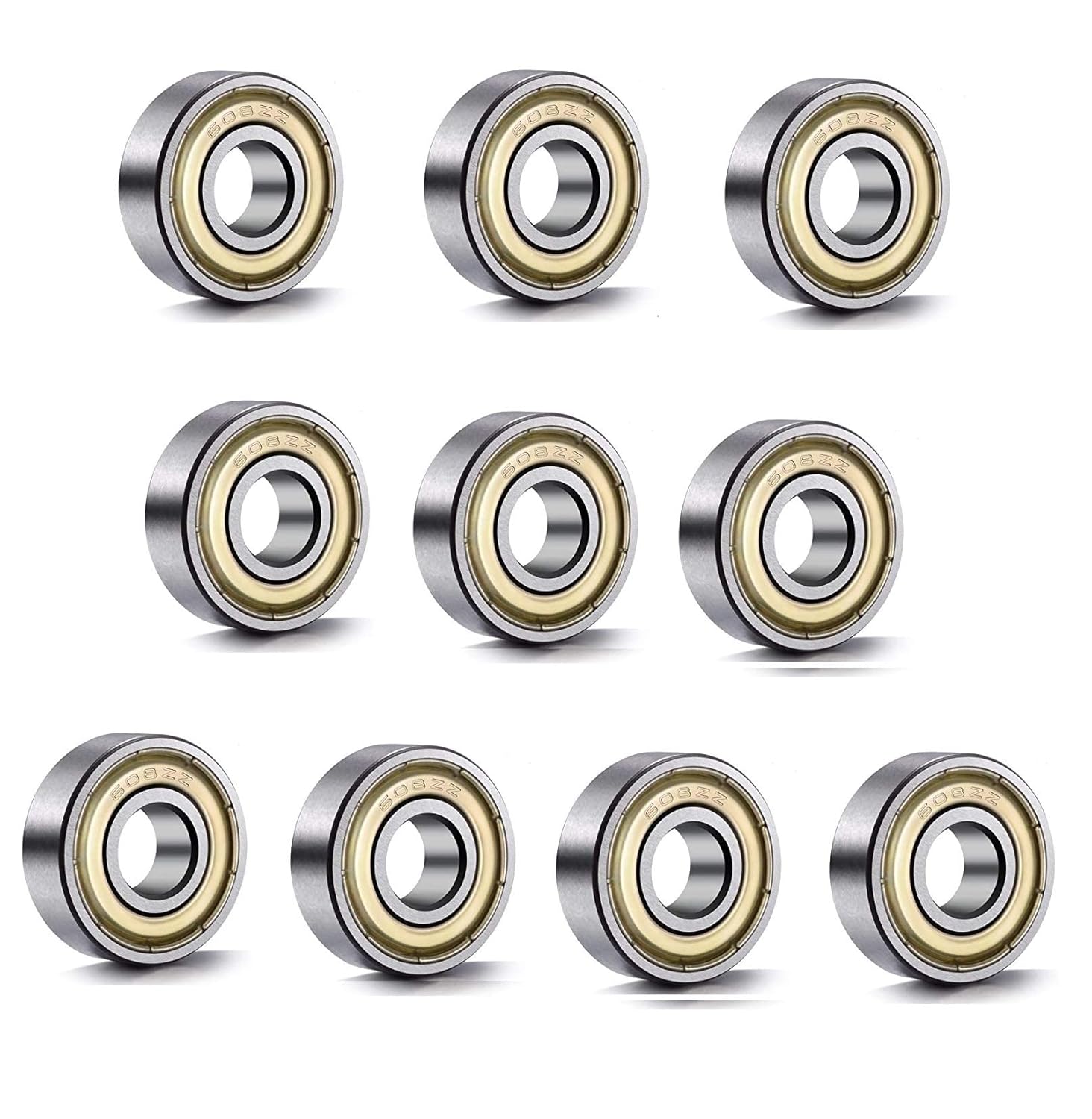 10/20PC 608ZZ Ball Bearings Ca - 3D Printing Machine recensie en prijs