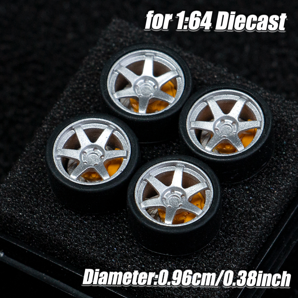 1:64 Scale Model Car Wheels Ri - 3D Printing Diecast Cars recensie en prijs