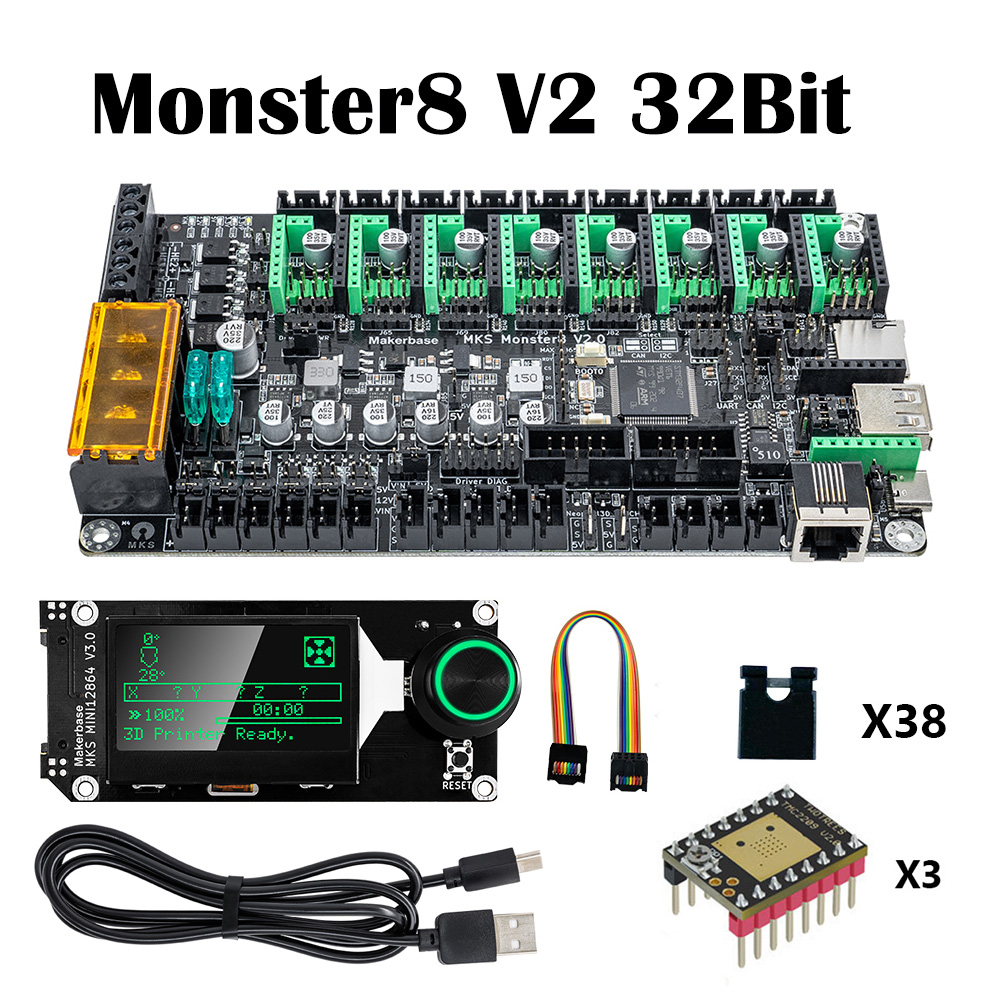 Makerbase MKS Monster8 V2 32Bi - 3D Printing Table recensie en prijs