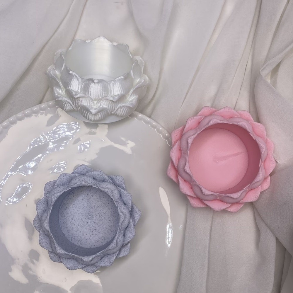 Lotus Shaped Succulent Plant P - Enclosure 3D Printing recensie en prijs