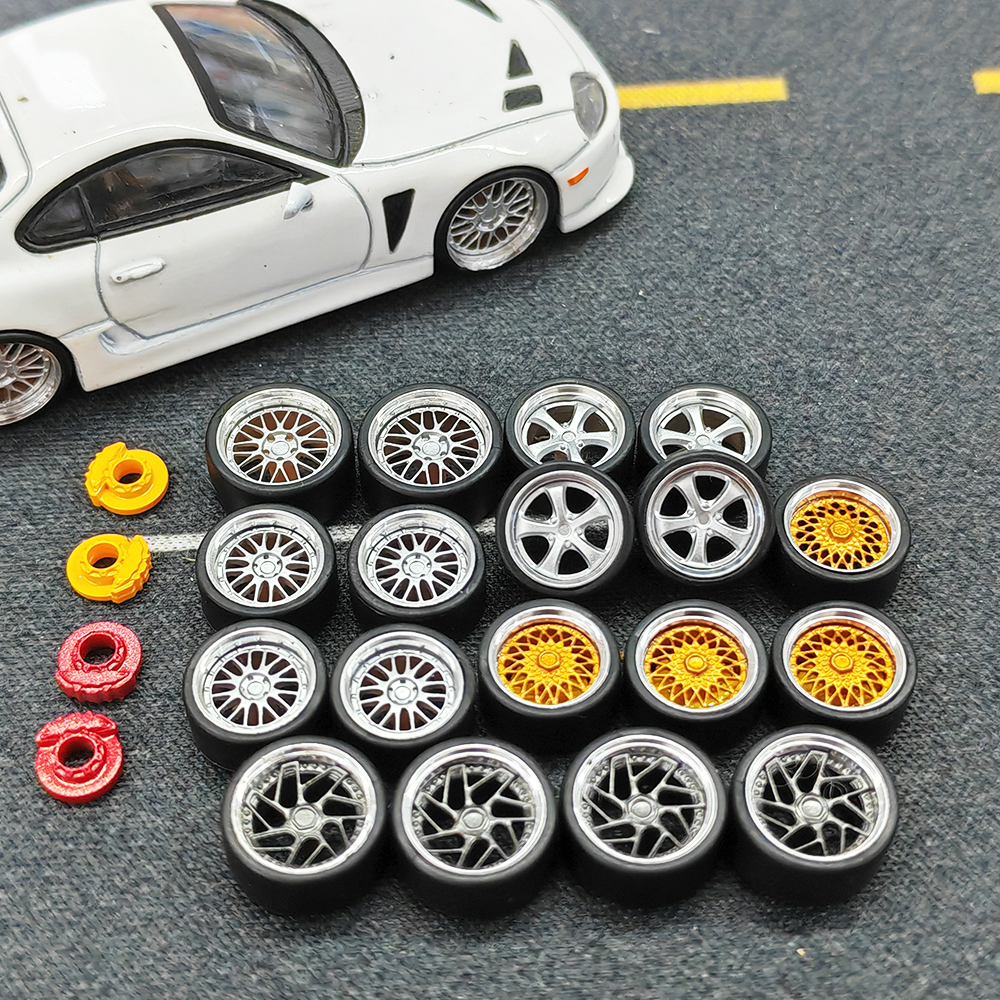 1:64 Scale Model Car Wheels Ri - 3D Printing Diecast Cars recensie en prijs