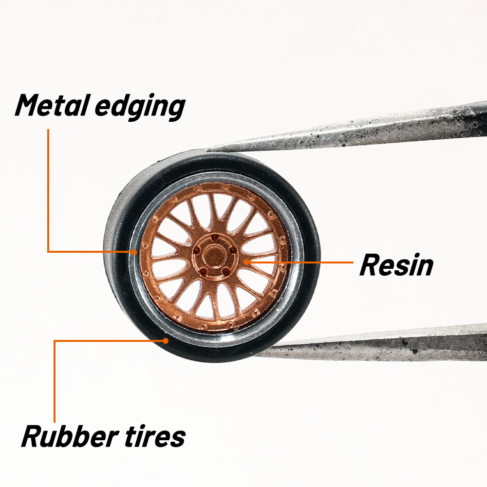 1:64 Scale Model Car Wheels Ri - 3D Printing Diecast Cars recensie en prijs