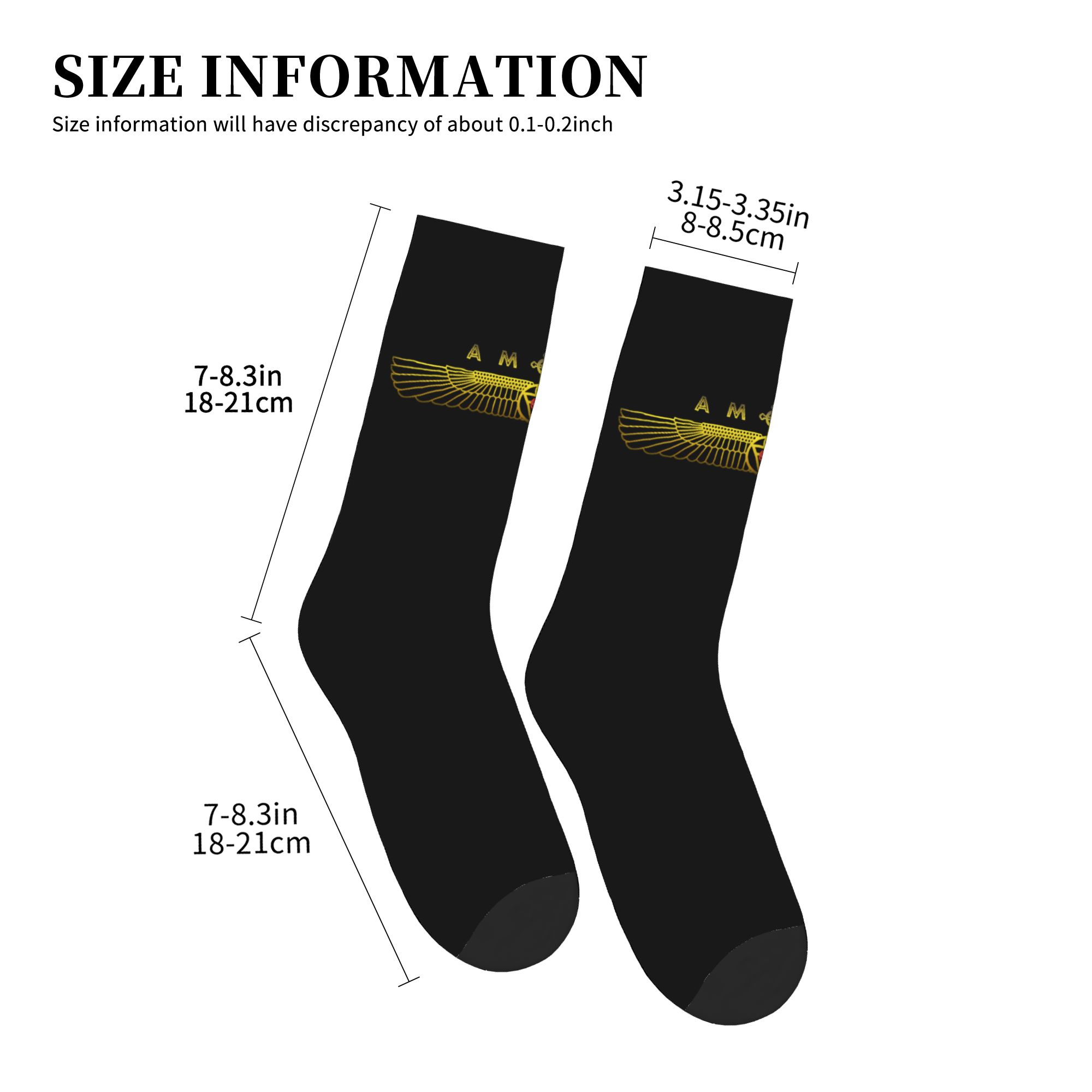 Fun Mens AMORC Logo Dress Sock - 3D Printing Logo recensie en prijs