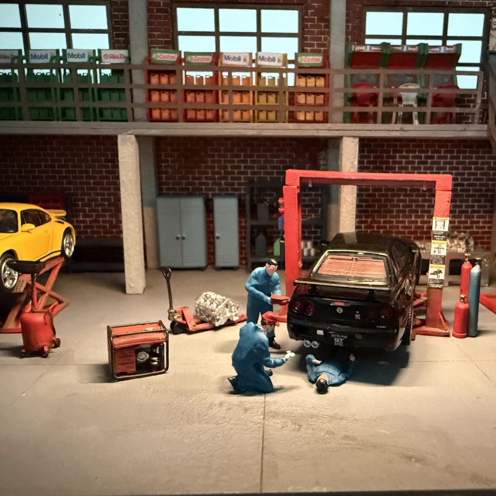 1/64 Scale American Style Gara - 3D Printing Diecast Cars recensie en prijs