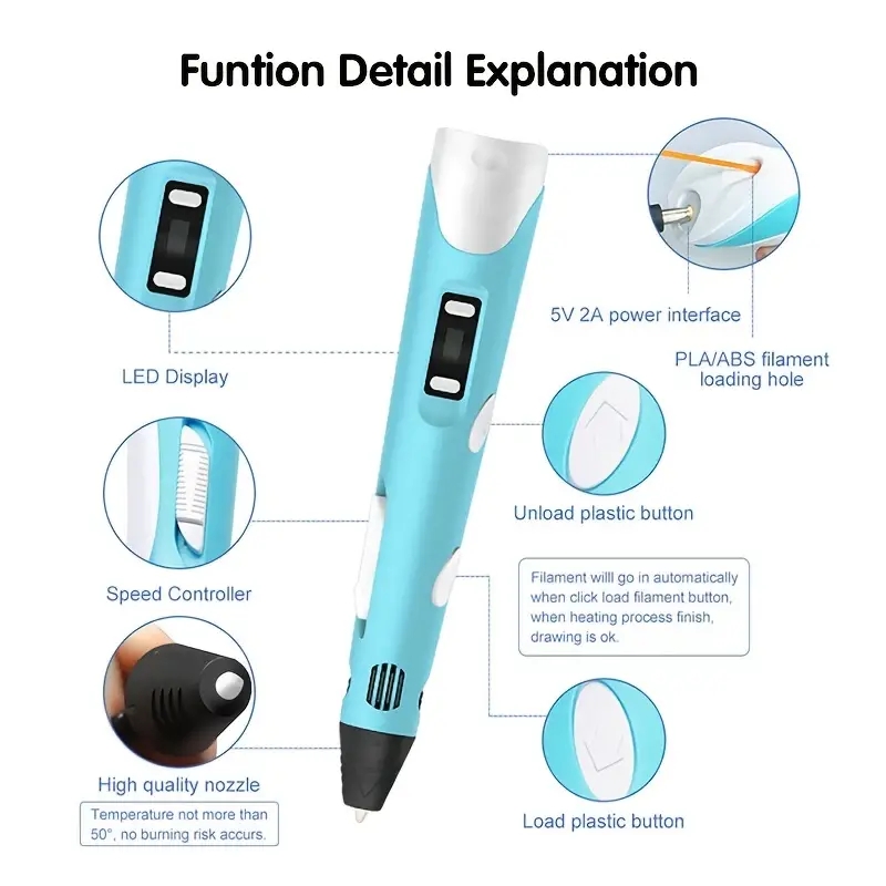 3D Printing Pen DIY Three-dime - 3D Printing Link recensie en prijs