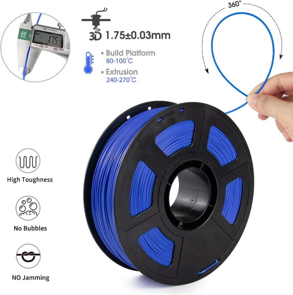 ASA 3D Printer Filament Bundle - Asa Filament Outdoor recensie en prijs