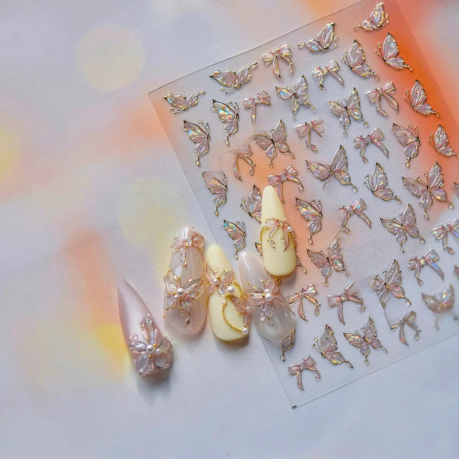 DIY Butterfly Shaped Nail Rhin - 3D Printing Epoxy Resin recensie en prijs