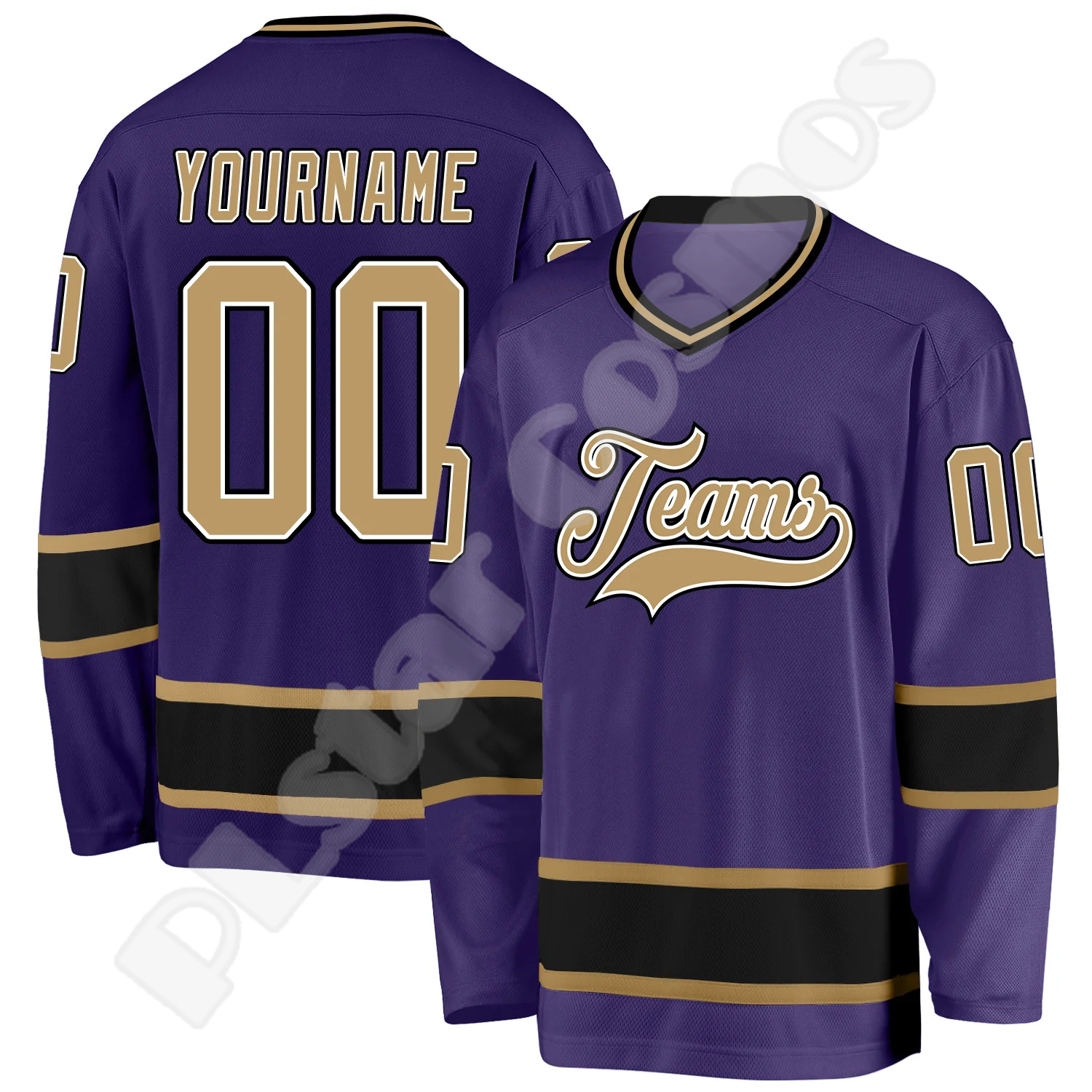 Hockey Jersey Custom Name Team - 3D Printing Logo recensie en prijs