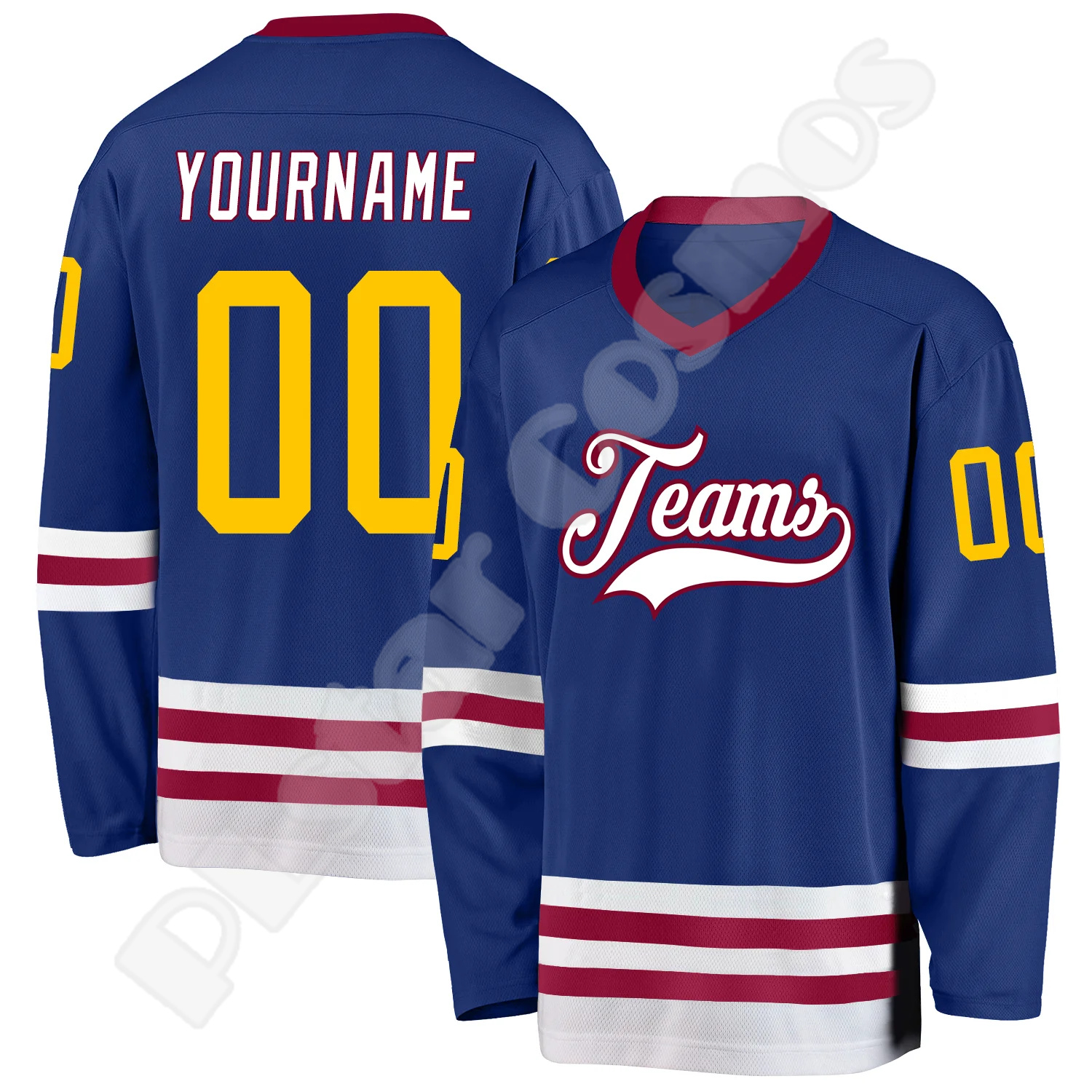 Hockey Jersey Custom Name Team - 3D Printing Logo recensie en prijs