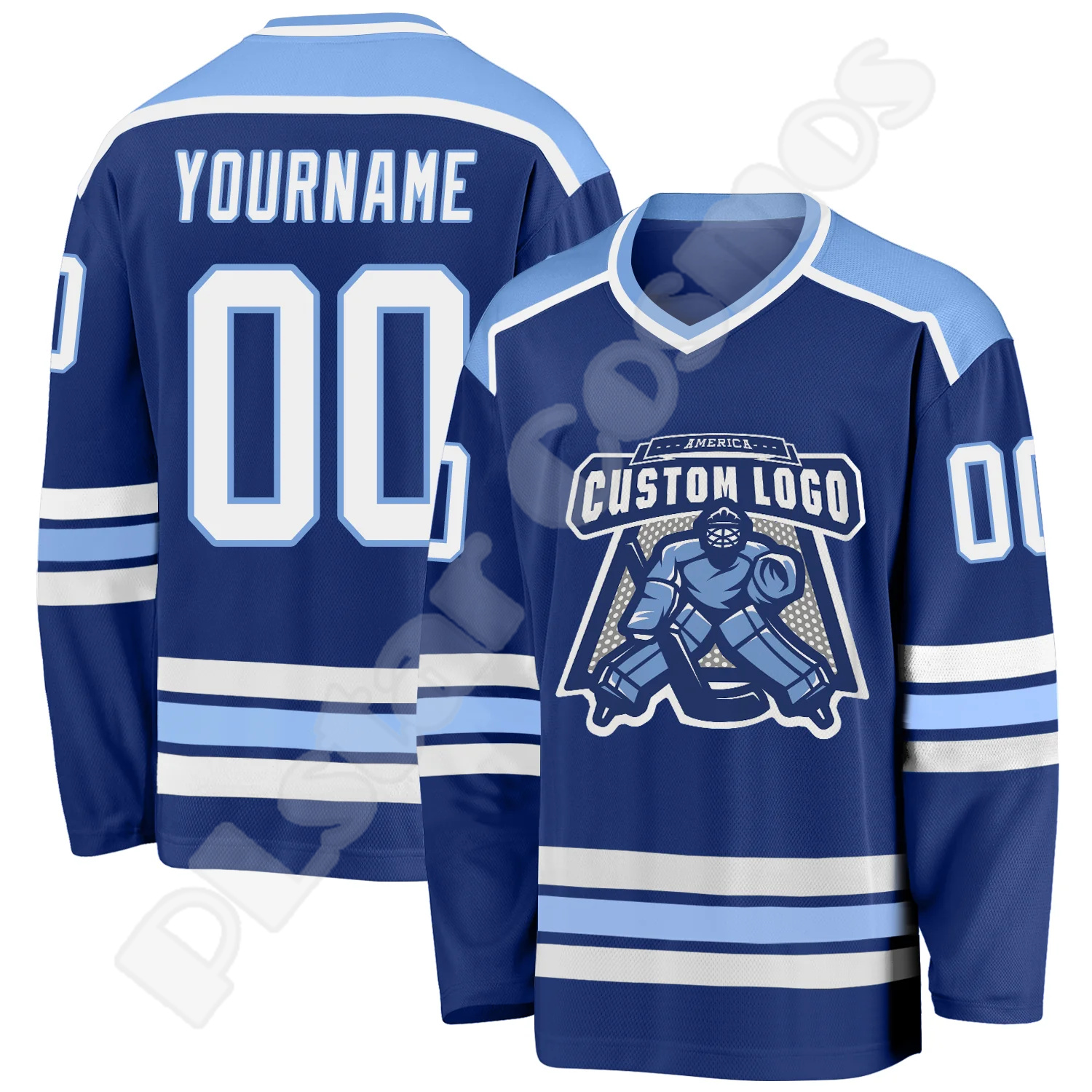Hockey Jersey Custom Name Team - 3D Printing Logo recensie en prijs