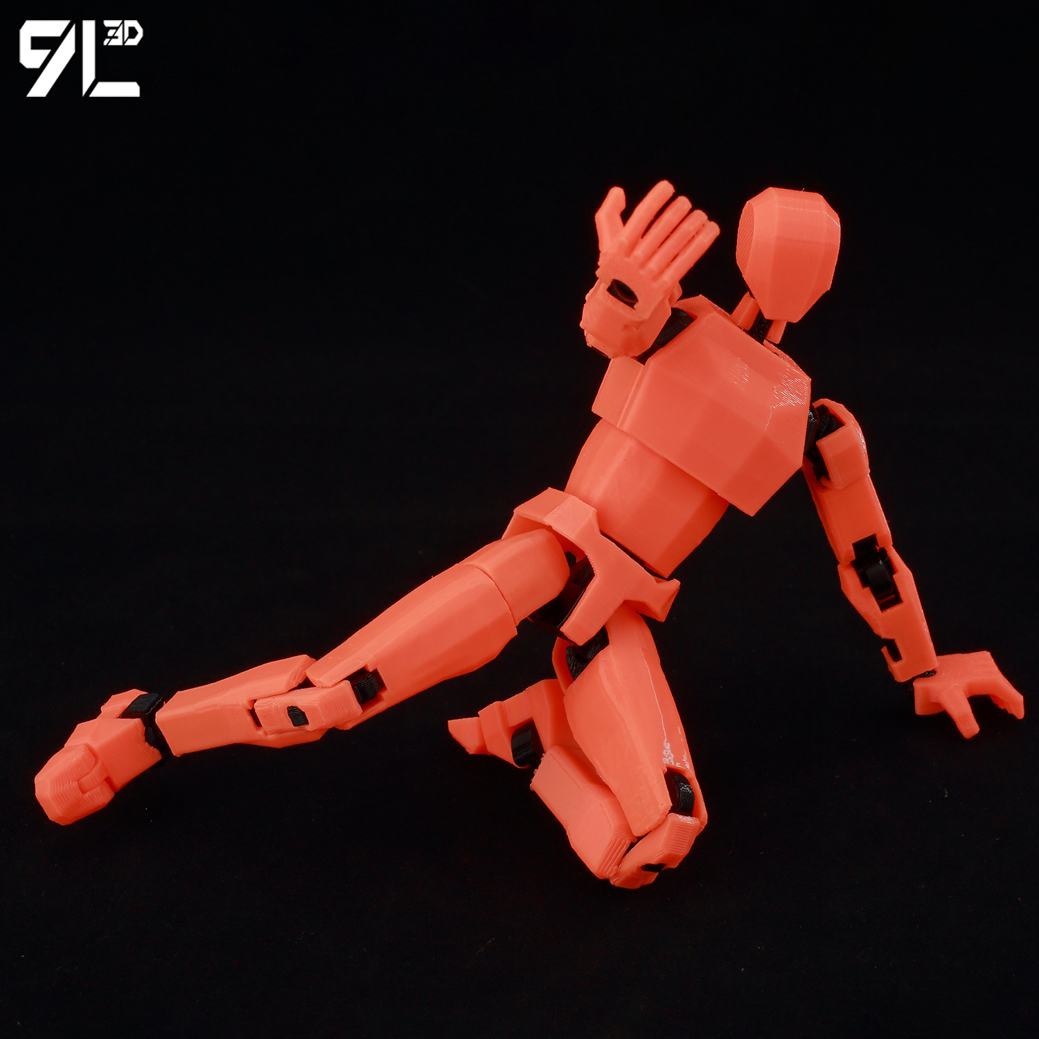 9L 3D Printed Articulated Dumm - 3D Printing Link recensie en prijs