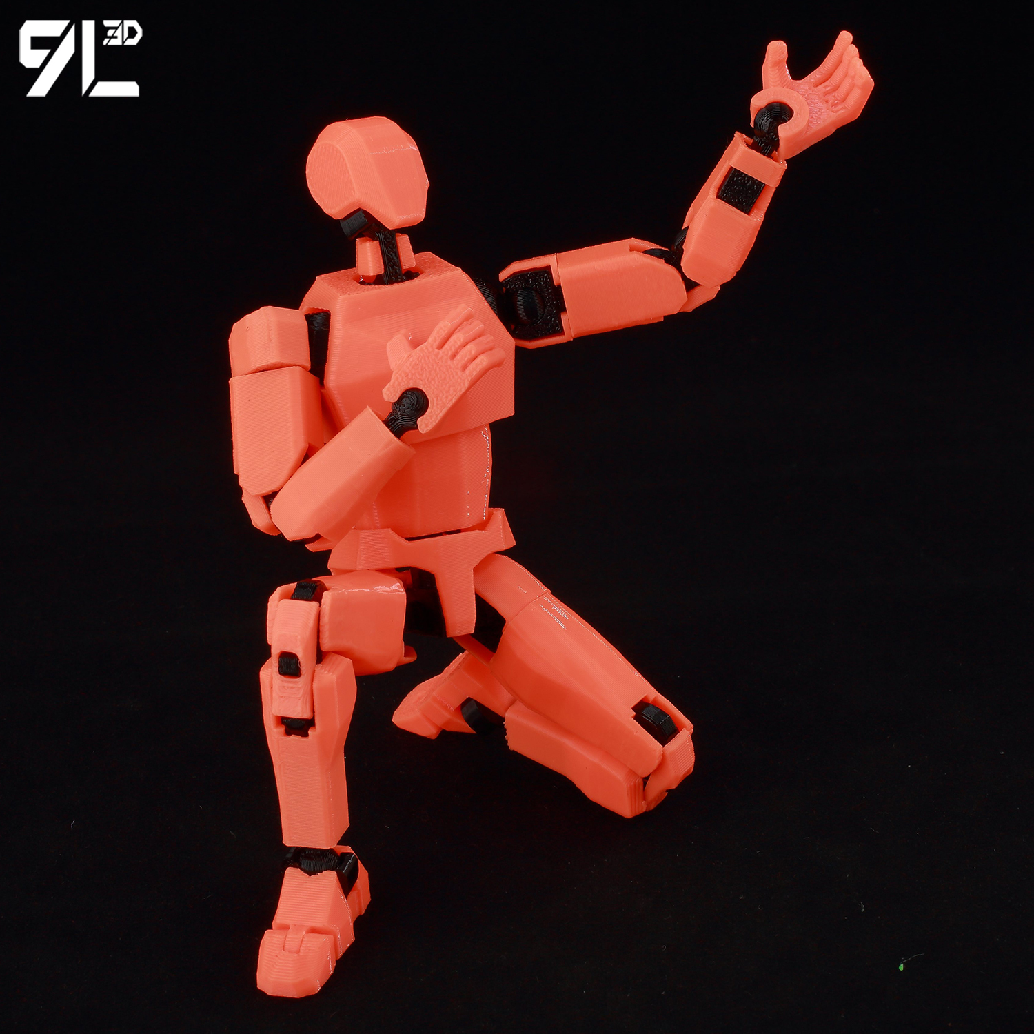 9L 3D Printed Articulated Dumm - 3D Printing Link recensie en prijs