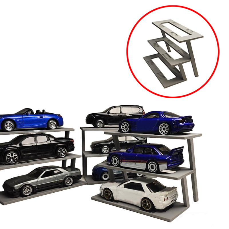 2PCS 3D Printed Tiered Display - 3D Printing Diecast Cars recensie en prijs