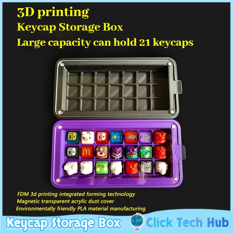 3d Printed Keycap Storage Box  - Enclosure 3D Printing recensie en prijs