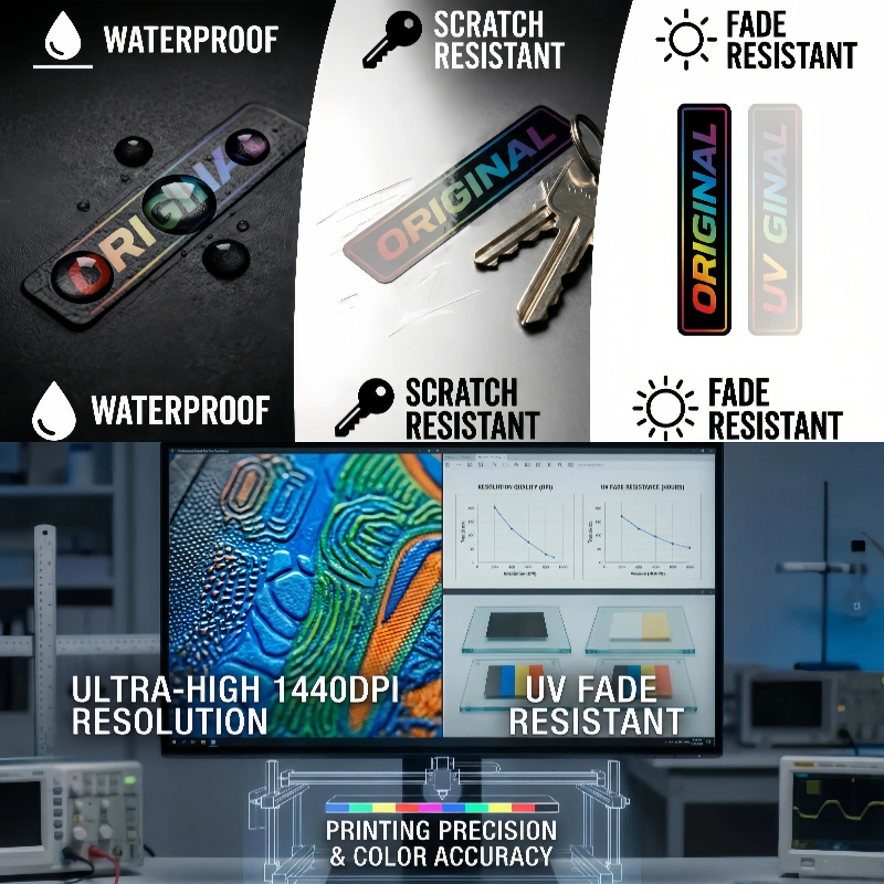 50pcs Custom Stickers Logo Per - 3D Printing Logo recensie en prijs