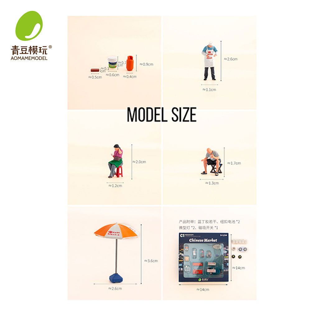1/64 Night market s Model Kit- - 3D Printing Gundam recensie en prijs