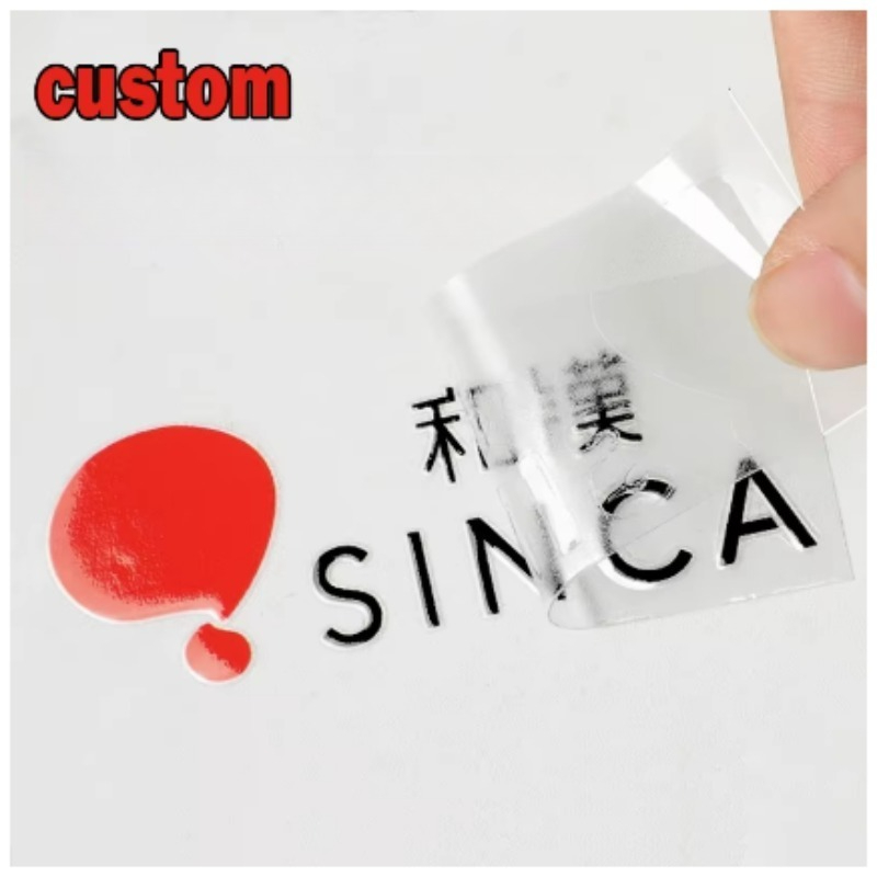 Custom DTF Transfer Stickers 3 - 3D Printing Logo recensie en prijs