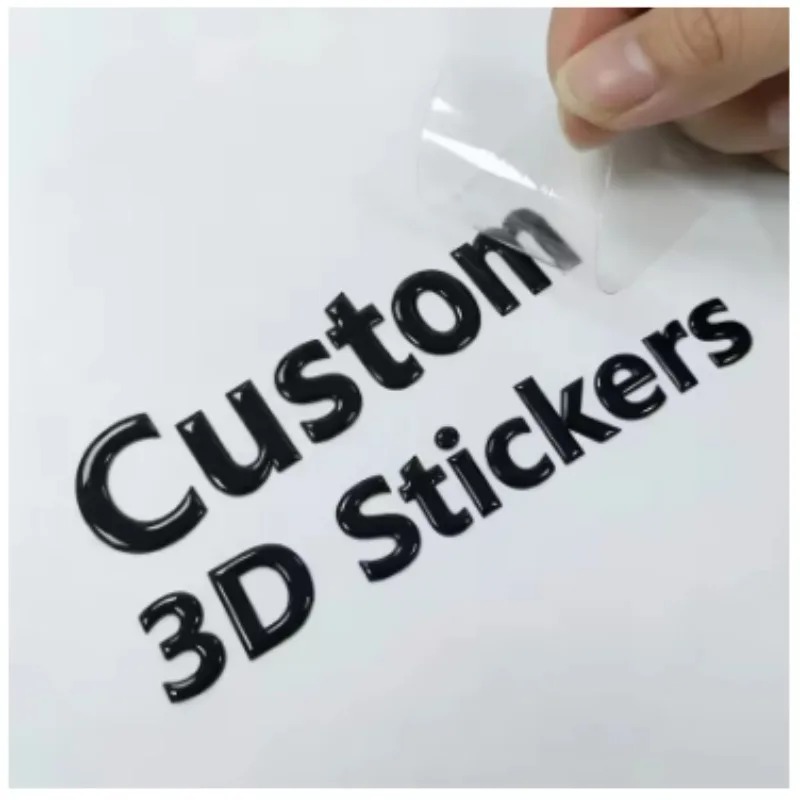 Custom DTF Transfer Stickers 3 - 3D Printing Logo recensie en prijs