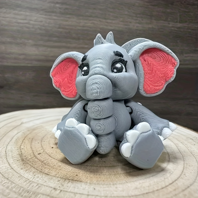 3D Printed Cute Little Elephan - 3D Printing Table recensie en prijs