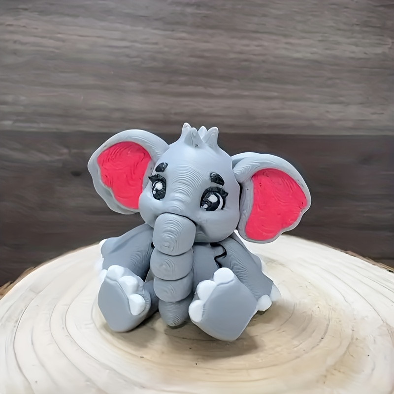 3D Printed Cute Little Elephan - 3D Printing Table recensie en prijs