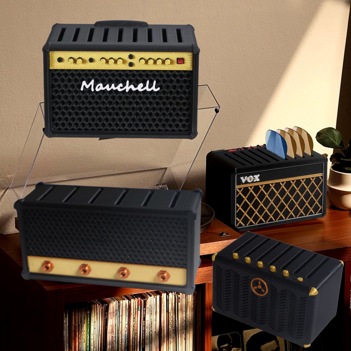Guitar Pick Holder, 3D Printed - Enclosure 3D Printing recensie en prijs