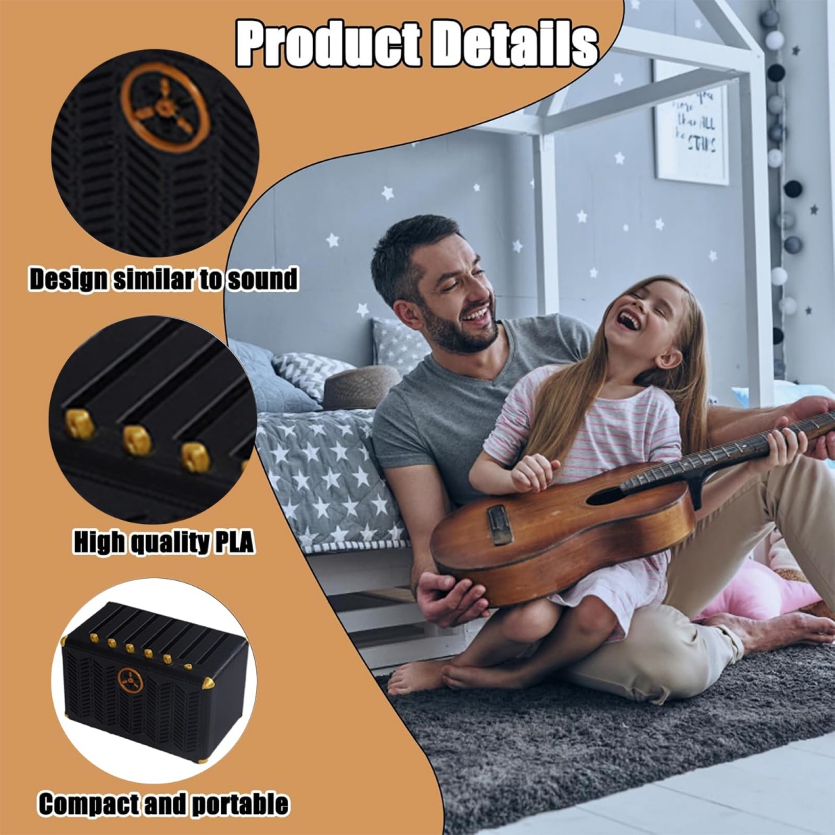 Guitar Pick Holder, 3D Printed - Enclosure 3D Printing recensie en prijs