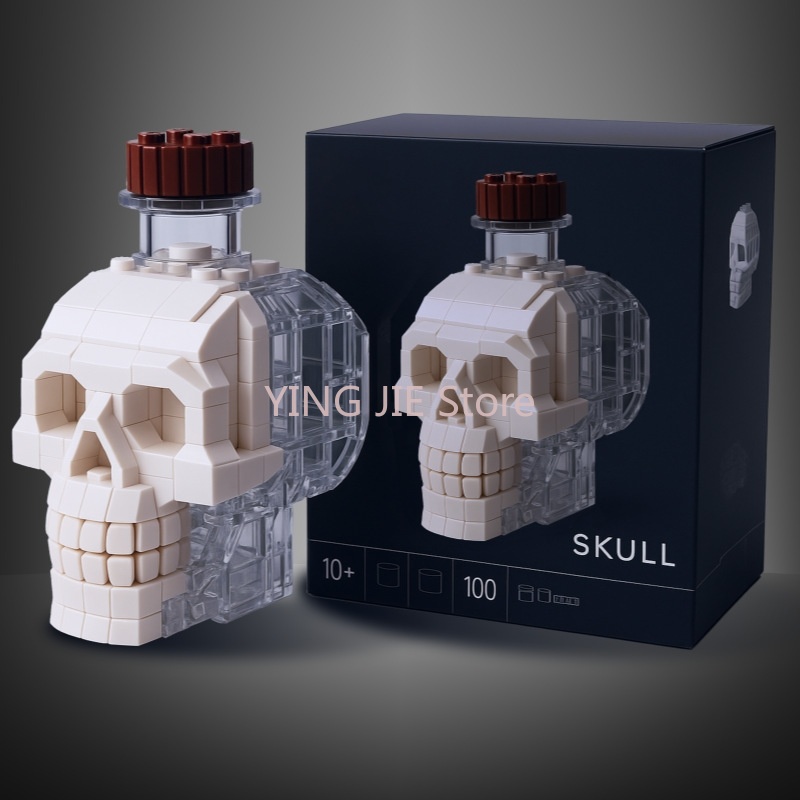 Gothic Aztec Skull Bottle Stat - 3D Printing Table recensie en prijs