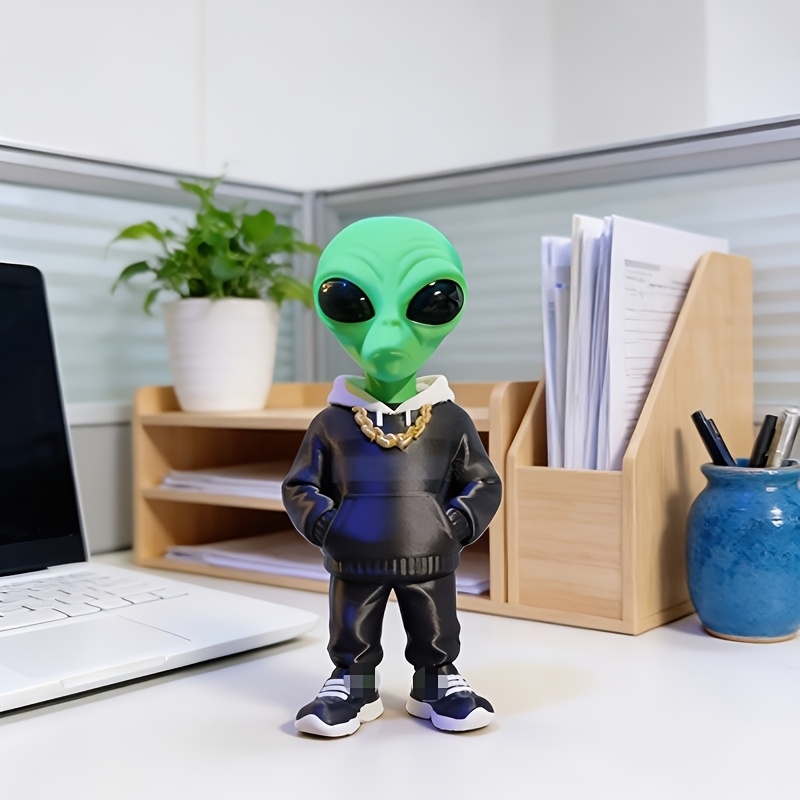 1 Piece Green Alien Figure wit - 3D Printing Table recensie en prijs
