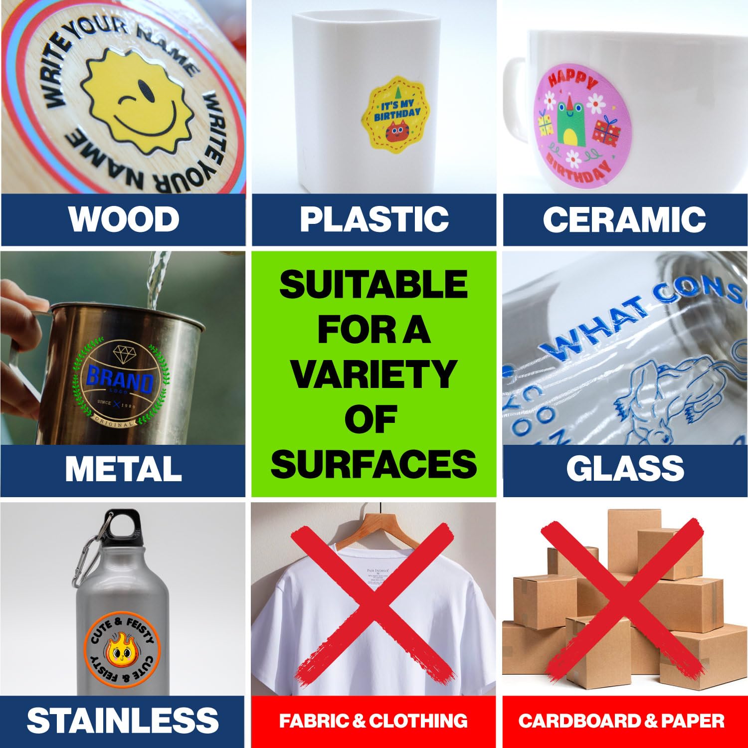 30PCS Custom DTF Transfer Stic - 3D Printing Logo recensie en prijs