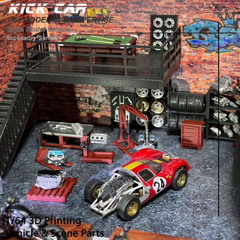 Dayu 1/64 Model Car Diorama Re - 3D Printing Diecast Cars recensie en prijs